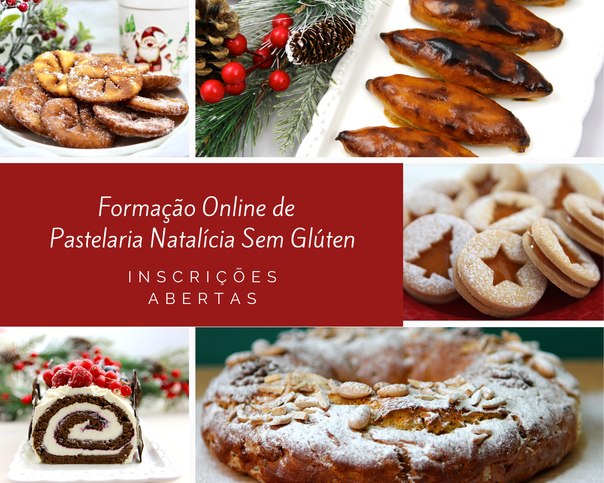 CURSO ONLINE Natal Sem Glúten